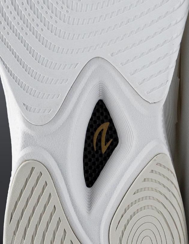 white outsole